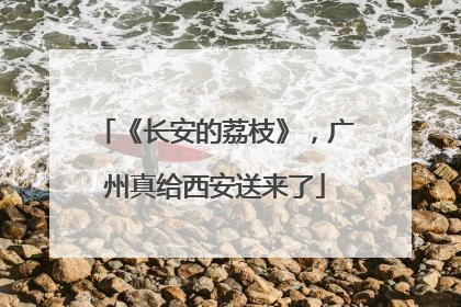《长安的荔枝》，广州真给西安送来了