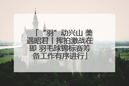“羽”动兴山 美遇昭君丨挥拍激战在即 羽毛球锦标赛筹备工作有序进行