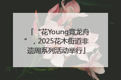 “花Young竞龙舟”，2025花木街道非遗周系列活动举行