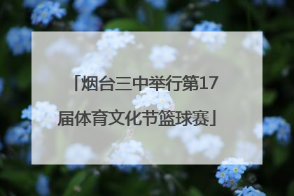 烟台三中举行第17届体育文化节篮球赛