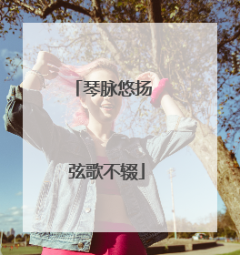 琴脉悠扬 弦歌不辍