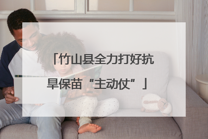 竹山县全力打好抗旱保苗“主动仗”
