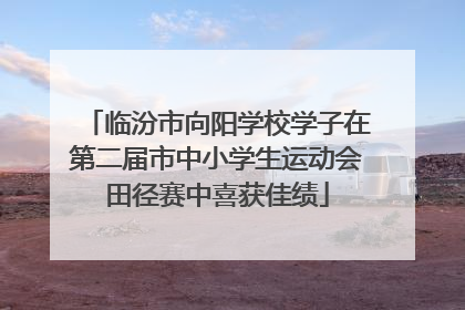 临汾市向阳学校学子在第二届市中小学生运动会田径赛中喜获佳绩