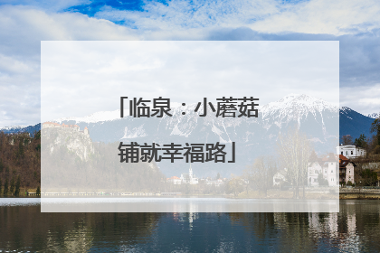 临泉：小蘑菇铺就幸福路