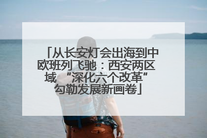 从长安灯会出海到中欧班列飞驰：西安两区域 “深化六个改革” 勾勒发展新画卷