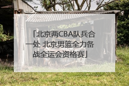 北京两CBA队兵合一处 北京男篮全力备战全运会资格赛