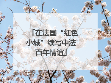 在法国“红色小城”续写中法百年情谊