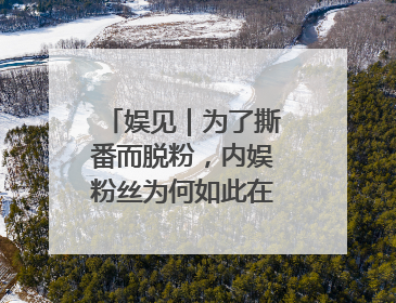 娱见｜为了撕番而脱粉，内娱粉丝为何如此在乎番位