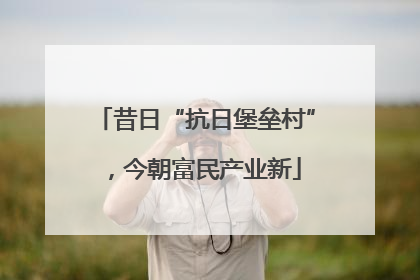 昔日“抗日堡垒村”，今朝富民产业新