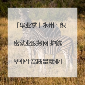 毕业季丨永州：织密就业服务网 护航毕业生高质量就业