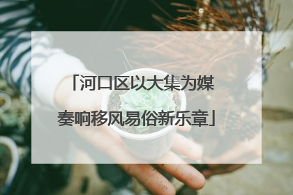 河口区以大集为媒 奏响移风易俗新乐章