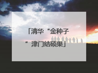 清华“金种子”津门结硕果