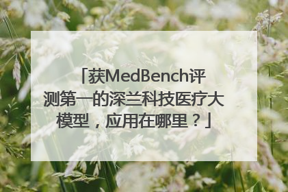 获MedBench评测第一的深兰科技医疗大模型，应用在哪里？