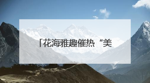 花海雅趣催热“美丽经济”——七台河市茄子河区芝樱文化旅游季启幕