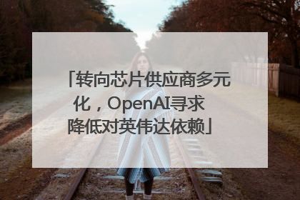 转向芯片供应商多元化，OpenAI寻求降低对英伟达依赖