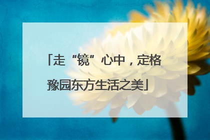 走“镜”心中，定格豫园东方生活之美