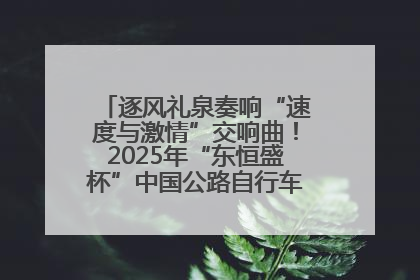 逐风礼泉奏响“速度与激情”交响曲！2025年“东恒盛杯”中国公路自行车联赛第五站（陕西·礼泉站）正式开赛