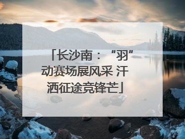 长沙南：“羽”动赛场展风采 汗洒征途竞锋芒