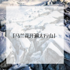马兰花开遍太行山