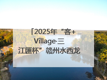 2025年“客+Village·三江匯杯”赣州水西龙舟文化节圆满落幕