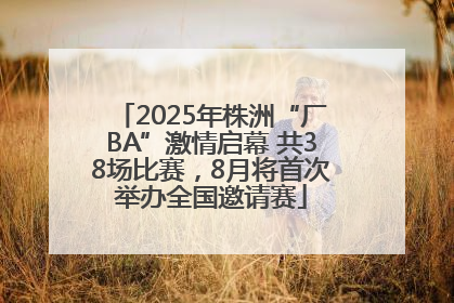 2025年株洲“厂BA”激情启幕 共38场比赛，8月将首次举办全国邀请赛