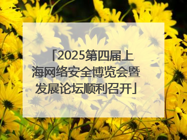 2025第四届上海网络安全博览会暨发展论坛顺利召开